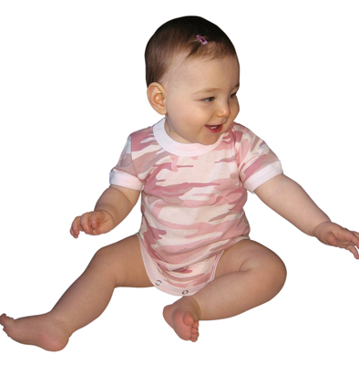 Just for Baby Be unique. Camouflage clothing for babies. Onsies, Tee Shirts, Bibs and More