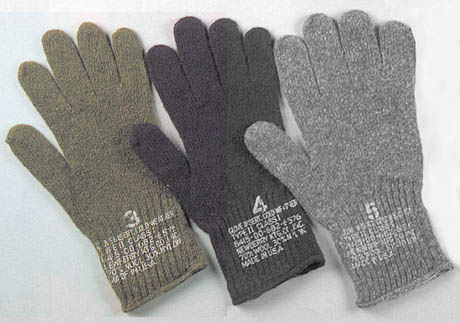 ragg wool gloves military gloves