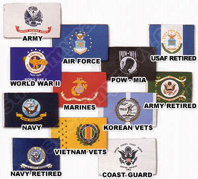 U.S. Military Flags 