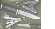 Knives, Bayonets, Machetes & Slingshots 